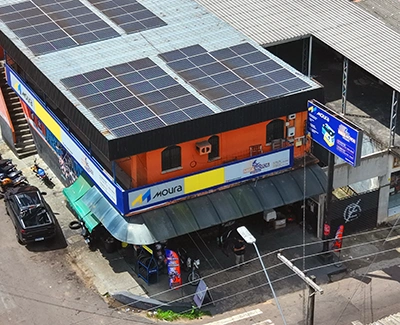 Fachada da Mega Motos Filial Mutirão